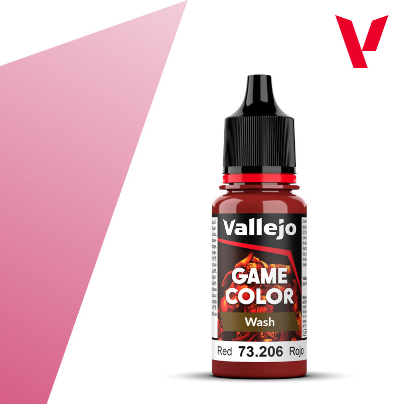 Vallejo Game Color Wash - crvena