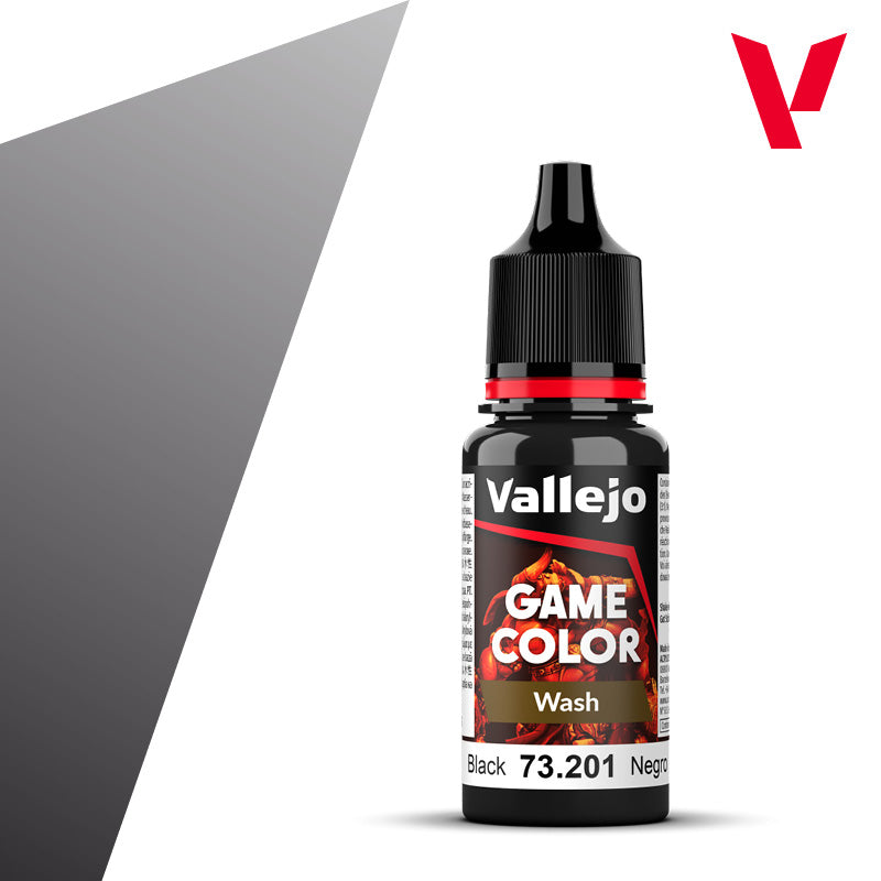 Vallejo Game Color Wash - crna