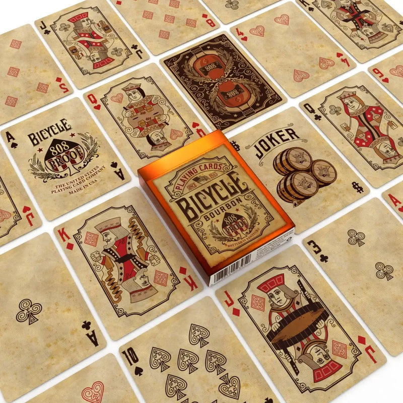 Bicycle: Bourbon Playing Cards | standard poker size