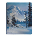 Ultra PRO x Bob Ross: 9 Pocket Zippered PRO Binder - Winter Paradise