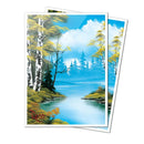 Ultra PRO x Bob Ross: Apex Deck Protector Sleeves - Lakeside Path