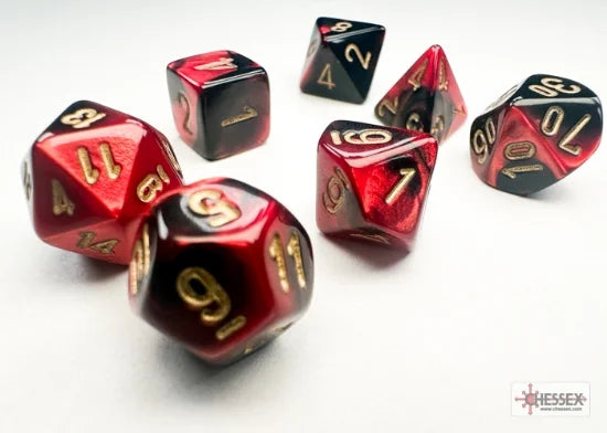 Chessex: Mini 7 Die Set - Gemini