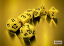 Chessex: Polyhedral 7-Die Set - Opaque