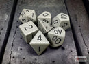 Chessex: Polyhedral 7-Die Set - Opaque