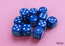 Chessex: 16mm d6 Dice Block (12 pcs) - Opaque