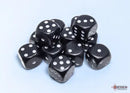 Chessex: 16mm d6 Dice Block (12 pcs) - Opaque
