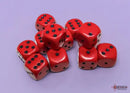 Chessex: 16mm d6 Dice Block (12 pcs) - Opaque