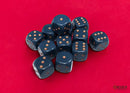 Chessex: 16mm d6 Dice Block (12 pcs) - Opaque