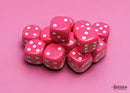 Chessex: 16mm d6 Dice Block (12 pcs) - Opaque