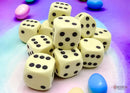 Chessex: 16mm d6 Dice Block (12 pcs) - Opaque