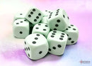 Chessex: 16mm d6 Dice Block (12 pcs) - Opaque