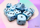 Chessex: 16mm d6 Dice Block (12 pcs) - Opaque