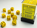 Chessex: 12mm d6 Dice Block (36 pcs) - Opaque