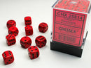 Chessex: 12mm d6 Dice Block (36 pcs) - Opaque