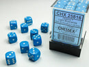 Chessex: 12mm d6 Dice Block (36 pcs) - Opaque