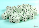 Chessex: 12mm d6 Dice Block (36 pcs) - Opaque