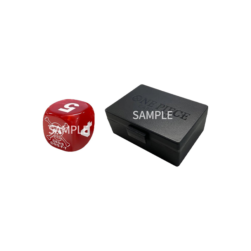 One Piece Card Game: Official Dice and Dice Case Set