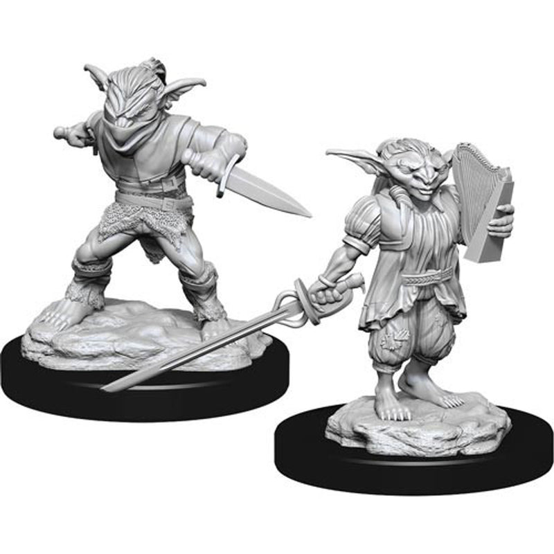 D&D Nolzur's Marvelous Miniatures - Male Goblin Rogue & Female Goblin Bard