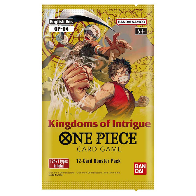 One Piece Kingdoms Of Intrigue Booster Pack OP04 (12 cards)