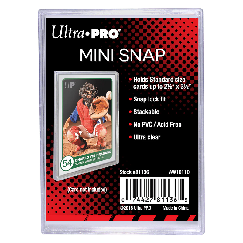 Ultra PRO: Mini Snap Card Holders