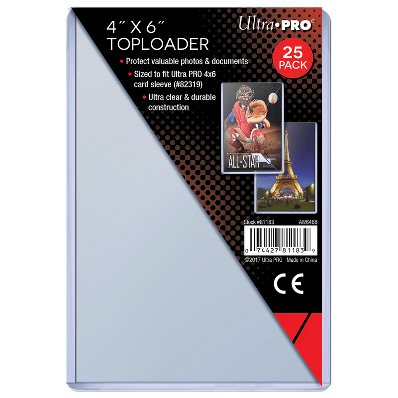 Ultra PRO: 10 x 15 cm Toploaders (25pcs)