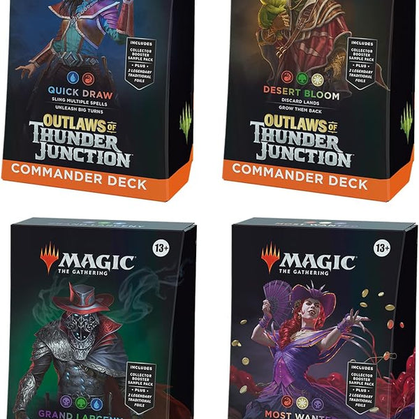MTG Outlaws of Thunder Junction Commander Deck