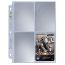 Ultra PRO: Platinum Series 4-Pocket Pages (25 pcs)