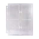 Ultra PRO: 4-Pocket Page for Graded PSA Slabs