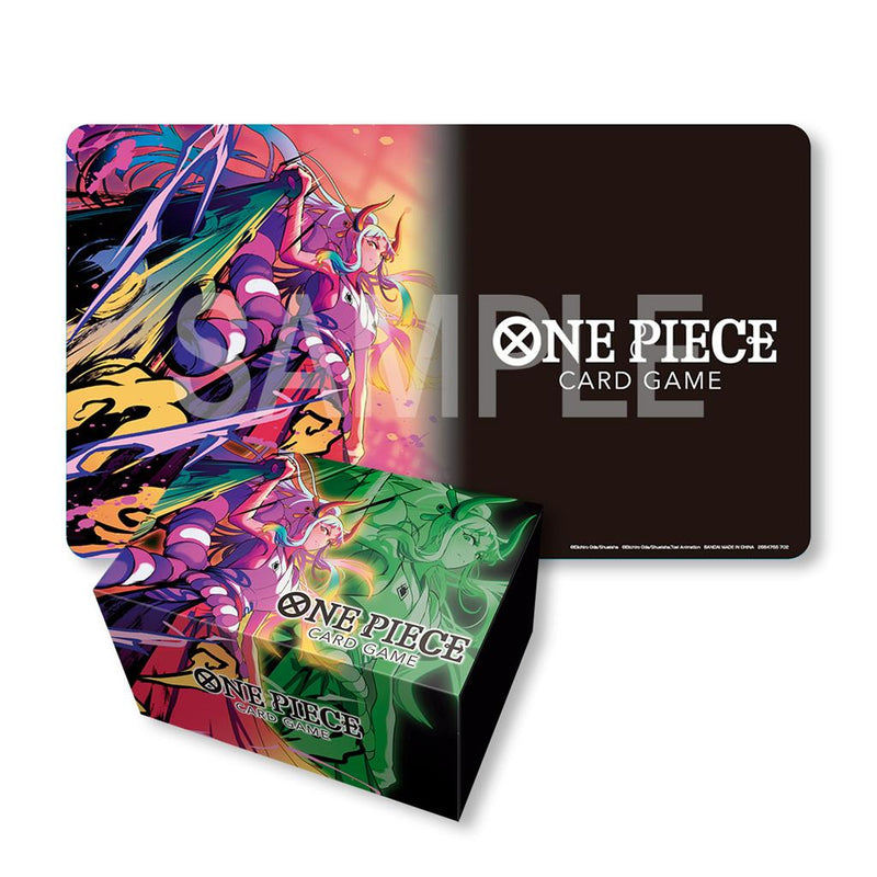 One Piece Card Game Playmat and Card Case Set Yamato