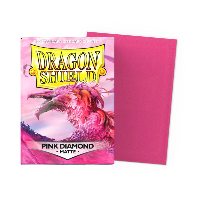 Dragon Shield Mat folije za karte standardne veličine Pink Diamond (100 kom)