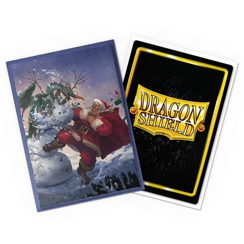 Dragon Shield: Standard Size Brushed Art Sleeves - Christmas 2025 (100pcs)
