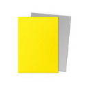 Dragon Shield: Standard Size Matte Dual Sleeves - Yellow & Silver (100pcs)