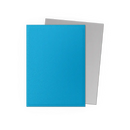 Dragon Shield: Standard Size Matte Dual Sleeves - Sky Blue & Silver (100pcs)