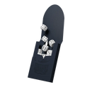 Dragon Shield: Cube Shell - Midnight Blue (8pcs)