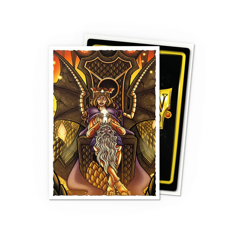 Dragon Shield: Standard Size Matte Art Sleeves - Queen Athromark Portrait (100pcs)