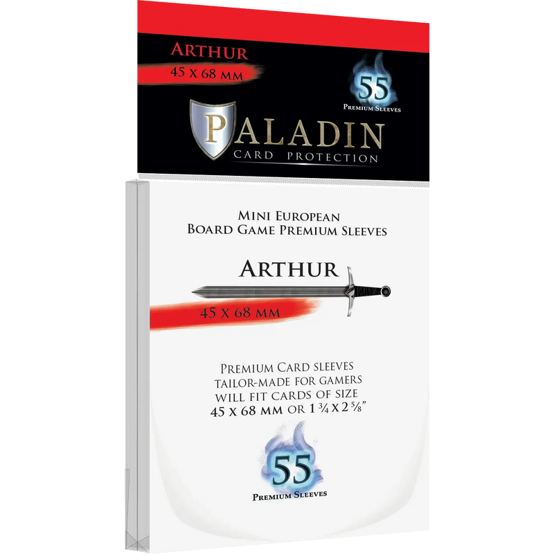 Paladin Card Protection: Premium Sleeves (55pcs)