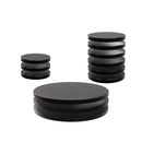 WizKids Deep Cuts - Black 25mm Round Base - 15 pieces