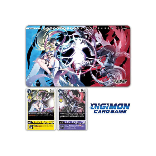 Digimon kartaška igra - Tamer Goods Set Angewomon ＆ LadyDevimon PB14