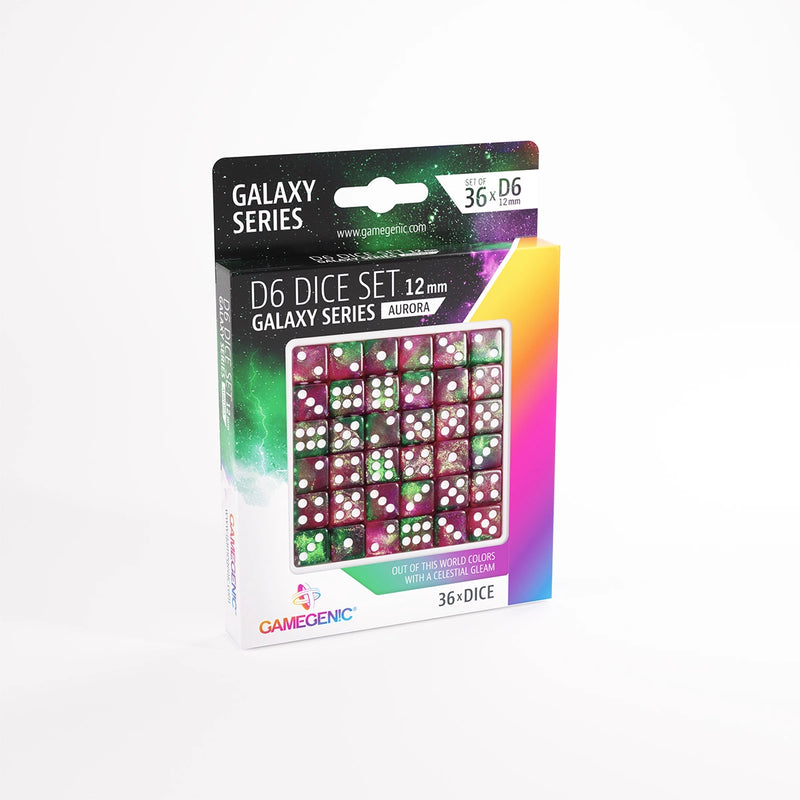 Gamegenic Galaxy Series D6 Dice Set 12 mm (36 pcs)