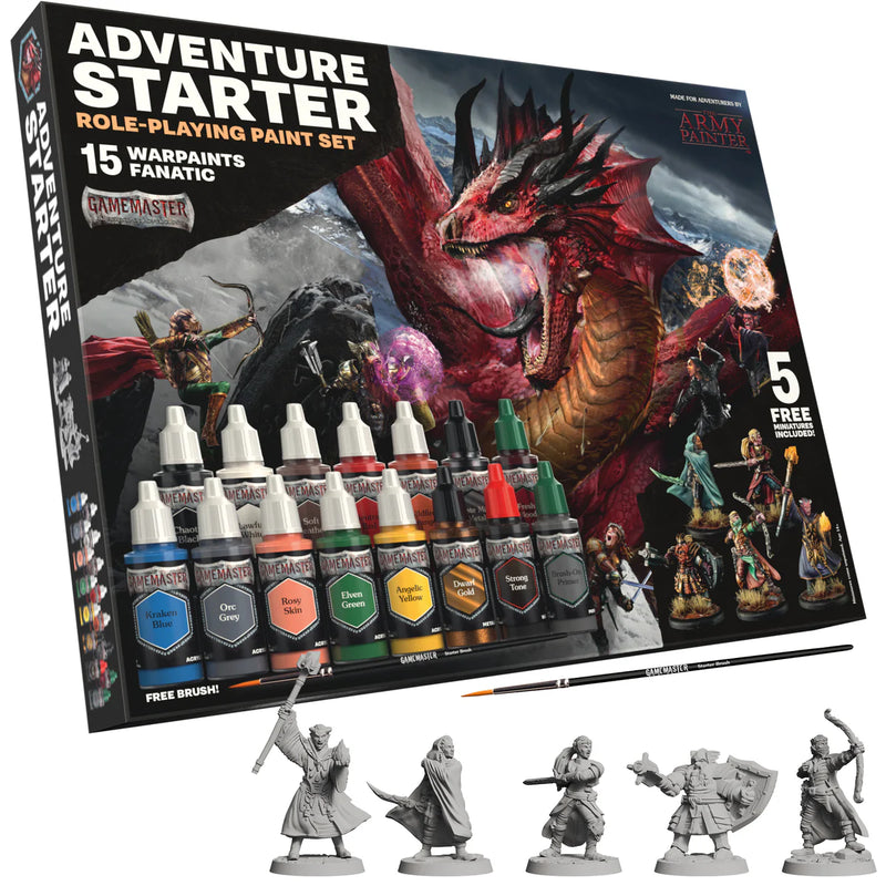 The Army Painter - GameMaster: Adventure Starter Role-playing Paint Set