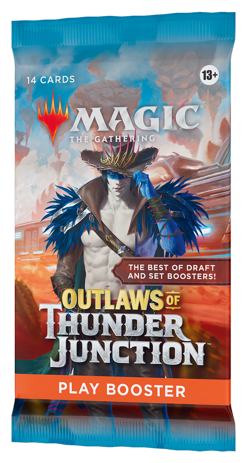 MTG Outlaws of Thunder Junction Play Booster Pack (14 Cards)