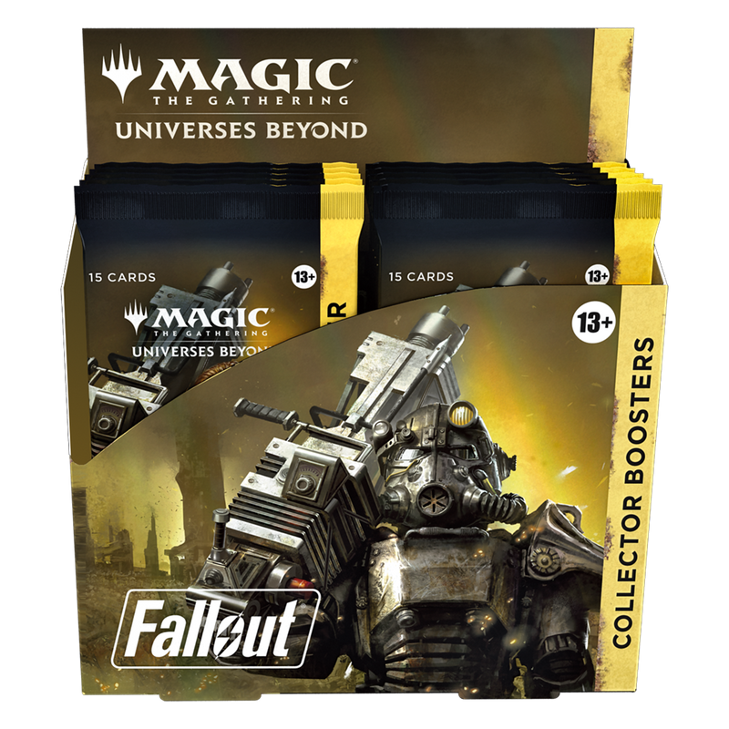 MTG Universes Beyond Fallout Collector Booster Box (12 Packs) MTG Universes Beyond Fallout Collector Booster Box (12 Packs)