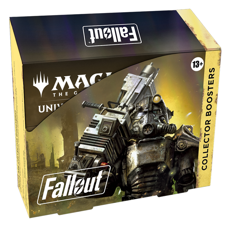 MTG Universes Beyond Fallout Collector Booster Box (12 Packs) MTG Universes Beyond Fallout Collector Booster Box (12 Packs)