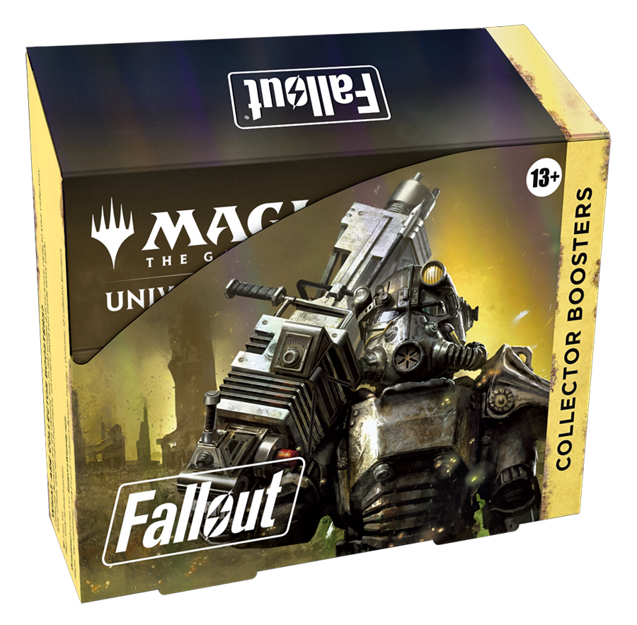 MTG Universes Beyond Fallout Collector Booster Box (12 Packs) MTG Universes Beyond Fallout Collector Booster Box (12 Packs)