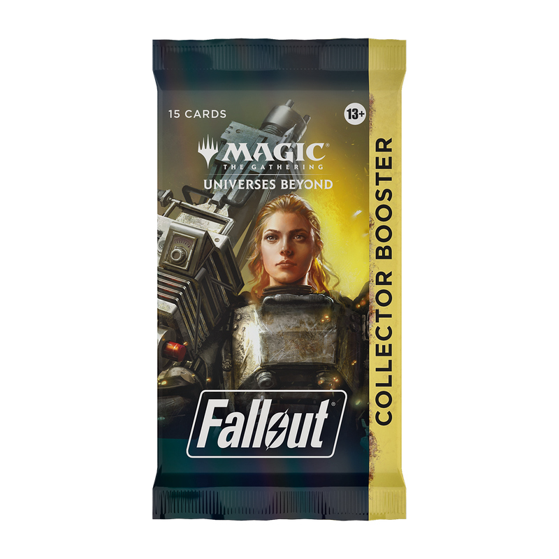 MTG Universes Beyond Fallout Collector Booster Pack (15 Cards)