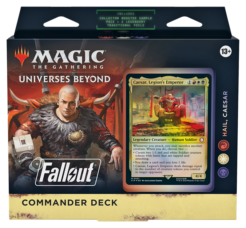 MTG Universes Beyond Fallout Commander Deck MTG Universes Beyond Fallout Commander Deck