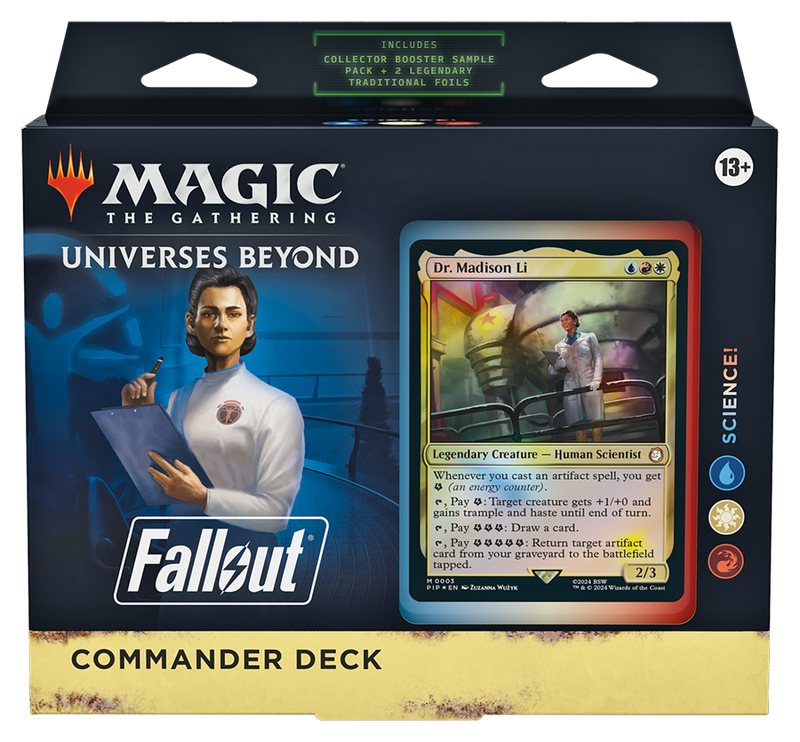 MTG Universes Beyond Fallout Commander Deck