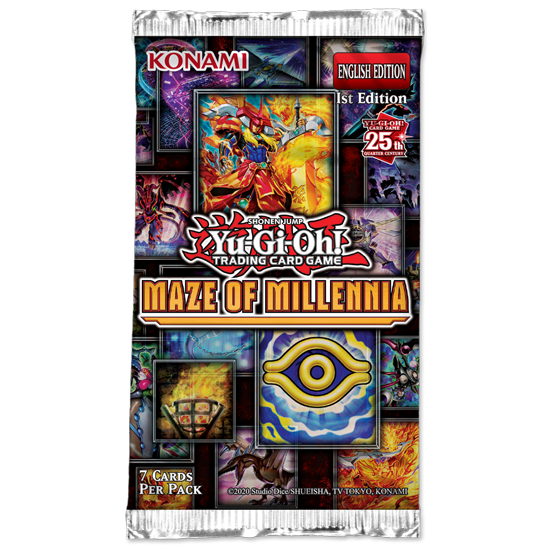 Yu-Gi-Oh! Maze of Millenia Booster Pack (7 cards)