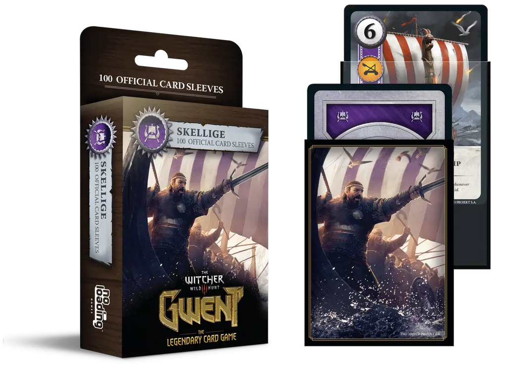 Gwent: Card Sleeves | standard-size, 100 sleeves per pack Gwent: Card Sleeves | standard-size, 100 sleeves per pack