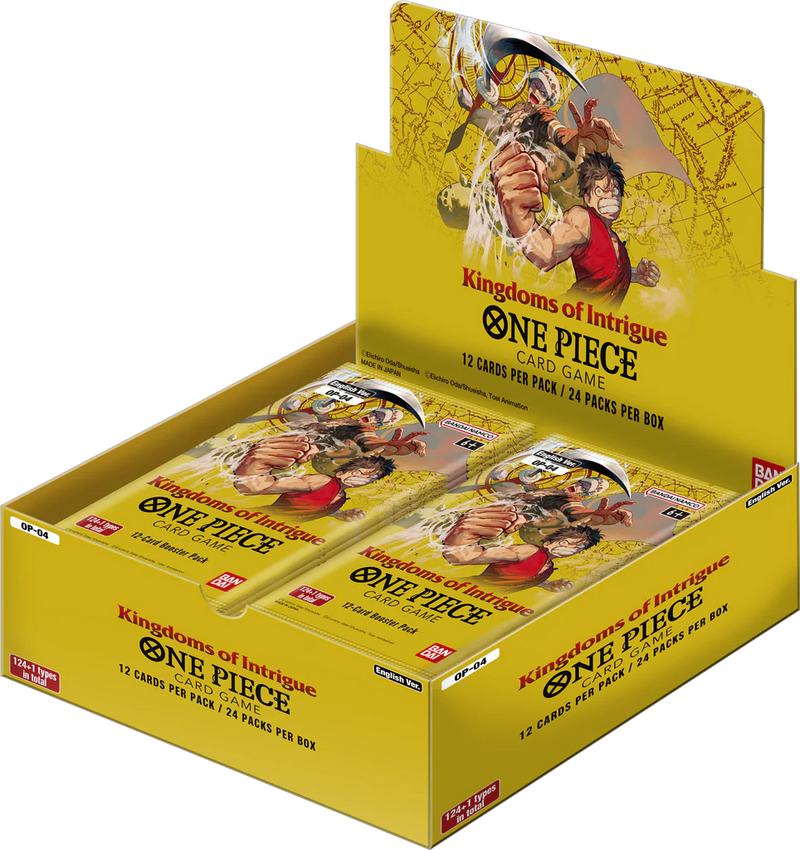 One Piece Kingdoms Of Intrigue Booster Box OP04 (24 packs)
